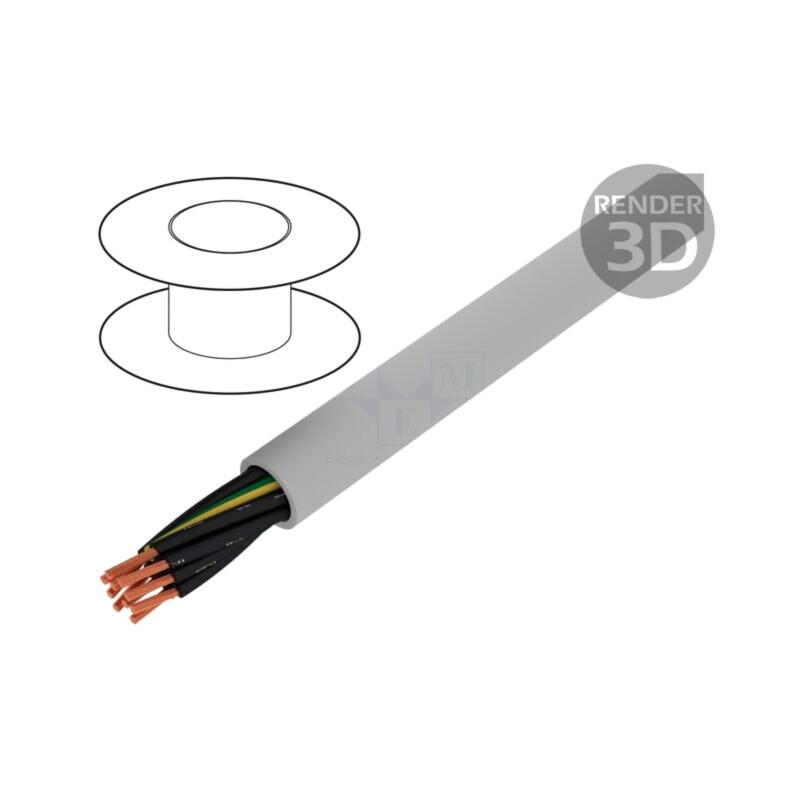 Cablu; ÖLFLEX® CLASSIC 110; 10G0,5mm2; neecranat; 300V,500V; Cu Cablu; ÖLFLEX® CLASSIC 110; 10G0,5mm2; neecranat; 300V,500V; Cu