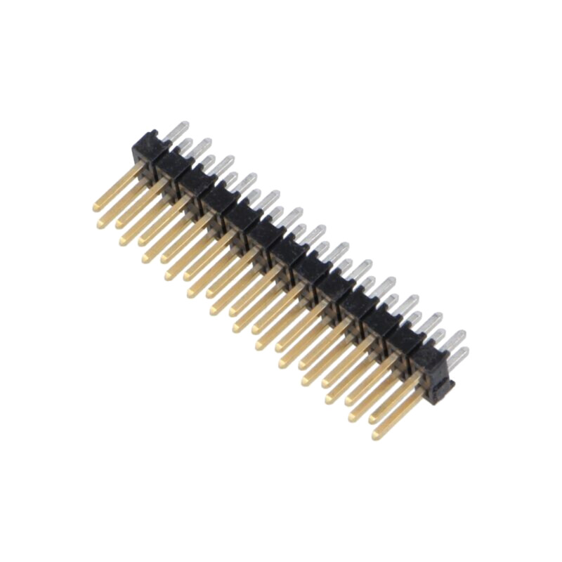 Conector: şiruri pini; şir pini; tată; PIN: 26; drept; 2,54mm; THT