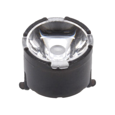 Lentilă LED; rotund; plexiglass PMMA; transparentă; 13÷16°