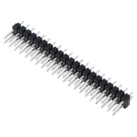 Conector: şiruri pini; şir pini; tată; PIN: 42; 2,54mm; THT; 2x21