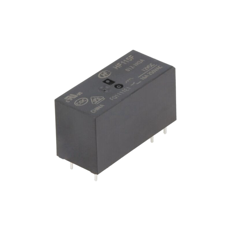 Releu: electromagnetic; SPST-NO; Ubobină: 12VDC; 16A; 16A/250VAC Releu: electromagnetic; SPST-NO; Ubobină: 12VDC; 16A; 16A/250VAC