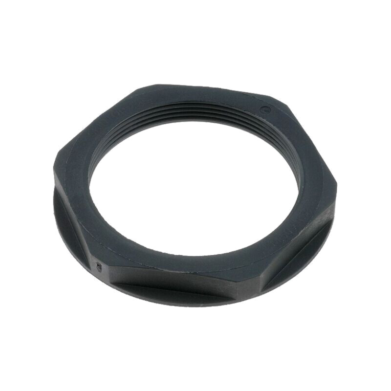 Piuliţă; M50; poliamidă; UL94V-2; 60mm; neagră; -20÷100°C; Pas: 1,5