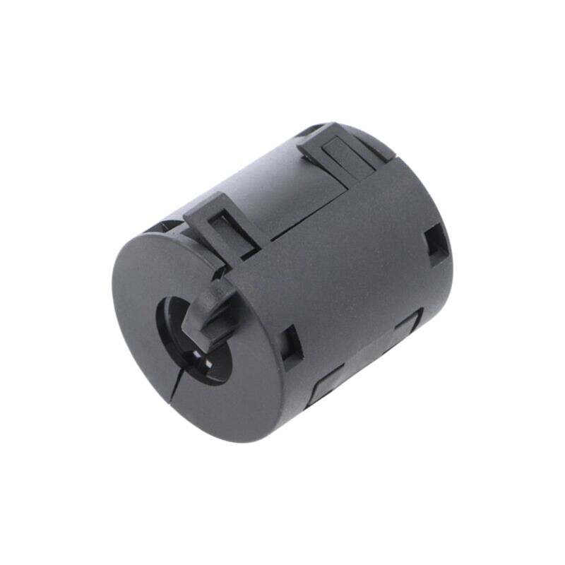 Ferită: două piese; pe cablu rotund; Ø: 13mm; 125Ω; A: 31,5mm Ferită: două piese; pe cablu rotund; Ø: 13mm; 125Ω; A: 31,5mm