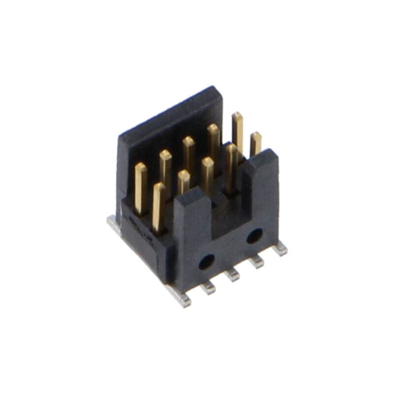 Conector: şiruri pini; tată; PIN: 10; 1,27mm; aurit; SMT; soclu Conector: şiruri pini; tată; PIN: 10; 1,27mm; aurit; SMT; soclu