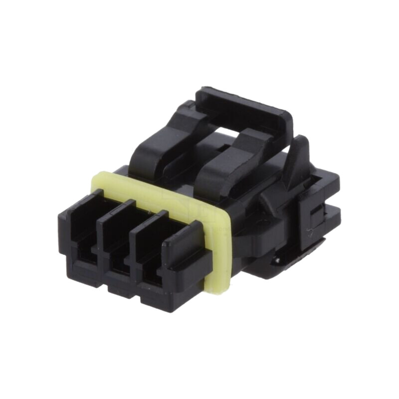 Conector: cablu-cablu; mufă; mamă; Mizu-P25; pe cablu; PIN: 3; IP67