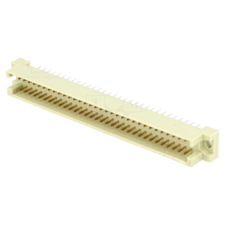 Conector: DIN 41612; soclu; tip C; tată; PIN: 64; a+c; THT; drept