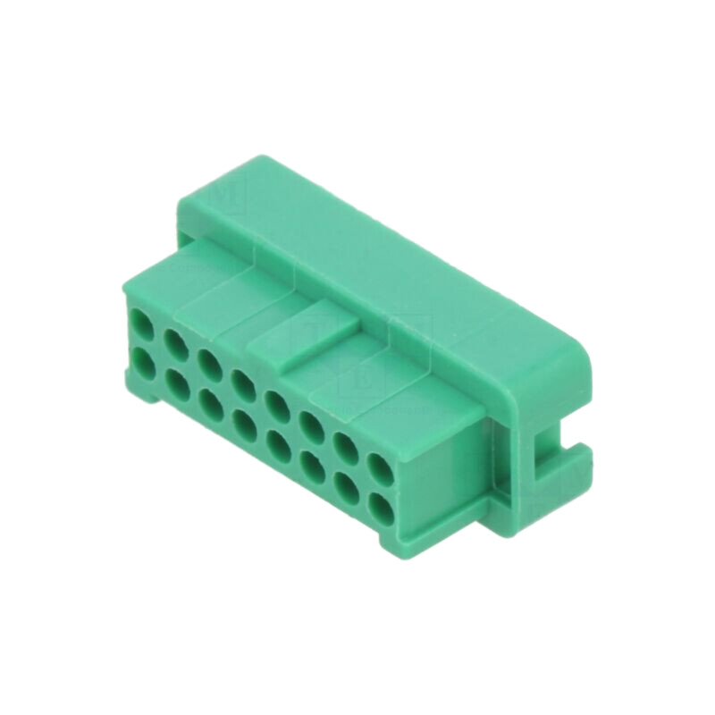 Conector: cablu-cablu/PCB; mufă; mamă; Gecko; 1,25mm; PIN: 16; 450V Conector: cablu-cablu/PCB; mufă; mamă; Gecko; 1,25mm; PIN: 16; 450V