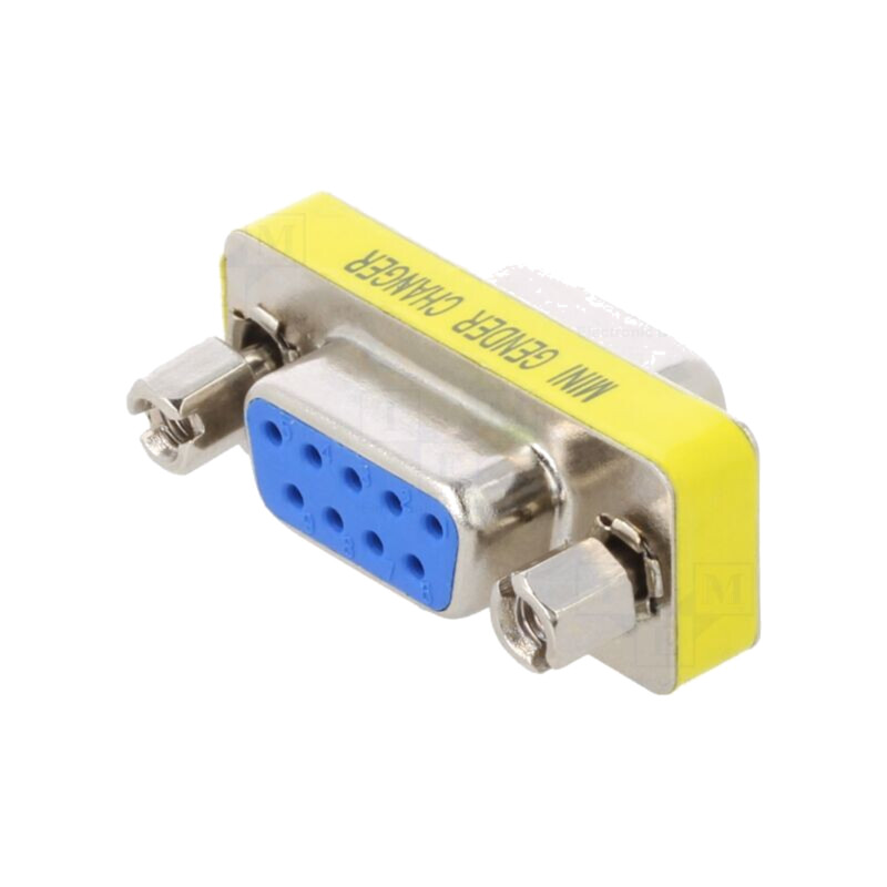 Conexiune: adaptor; D-Sub 9pin mamă,din ambele părţi