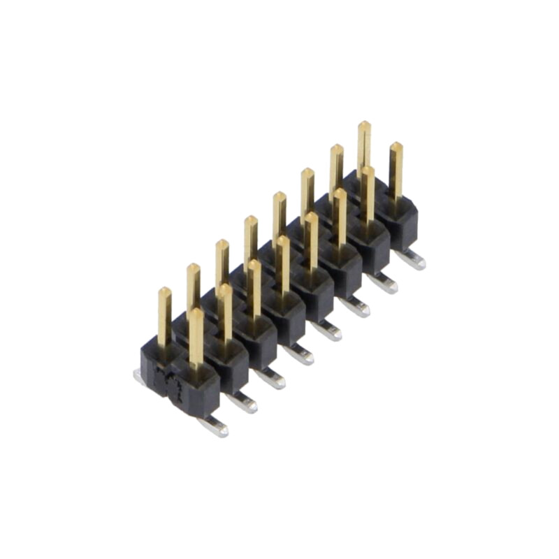 Conector: şiruri pini; tată; PIN: 16; 2,54mm; gold flash; SMT