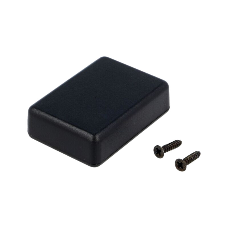 Carcasă: universală; X: 35mm; Y: 50mm; Z: 15mm; 1551; ABS; neagră; IP54 Carcasă: universală; X: 35mm; Y: 50mm; Z: 15mm; 1551; ABS; neagră; IP54