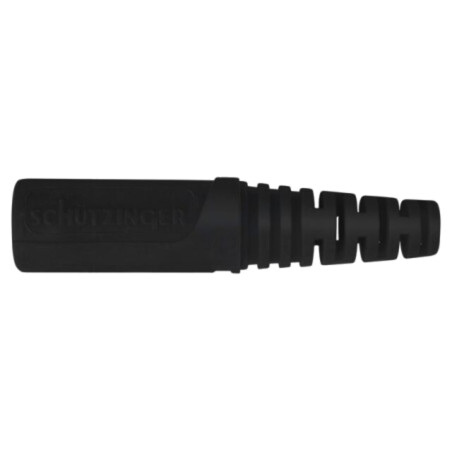 Conector: banană 4mm; soclu; 32A; 33VAC; 70VDC; neagră; nichelat