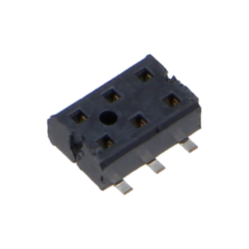 Conector: PCB-PCB; mamă; PIN: 6; 2mm; CLT; aurit; SMT; soclu; 4,1A Conector: PCB-PCB; mamă; PIN: 6; 2mm; CLT; aurit; SMT; soclu; 4,1A