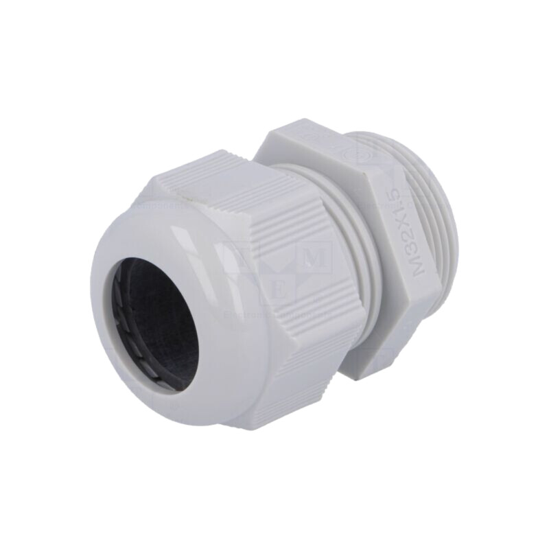Garnitură de etanşare; M32; 1,5; IP68; poliamidă; gri