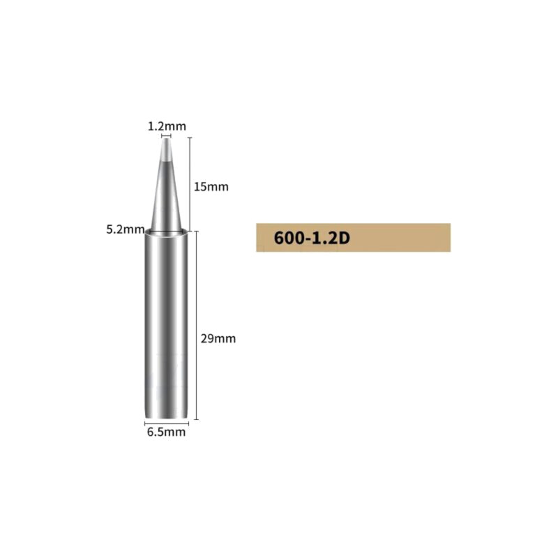 Vârf; tip şurubelniţă; 1,2mm; pentru staţie de lipit