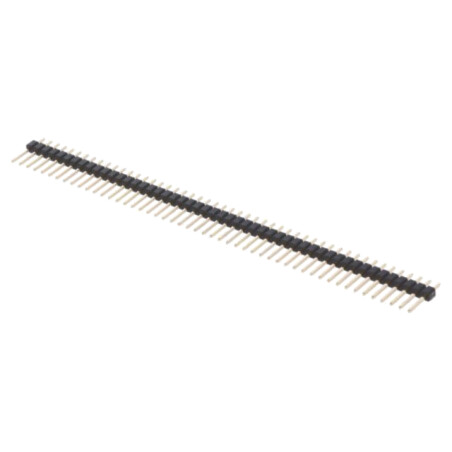Conector: şiruri pini; şir pini; tată; PIN: 50; drept; 2,54mm; THT