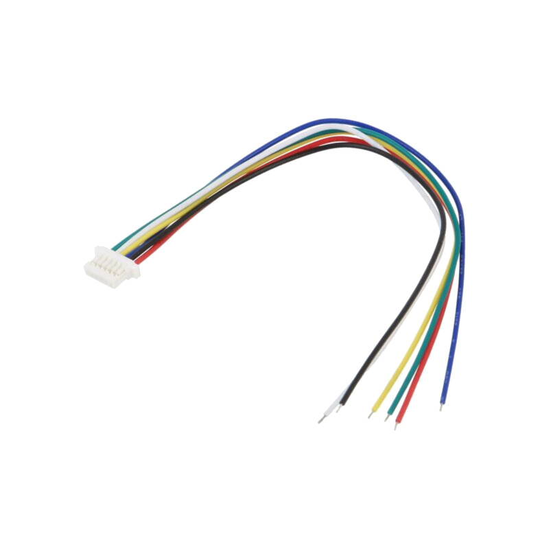 Cablu; JST SH; 120mm; PIN: 6; 28AWG