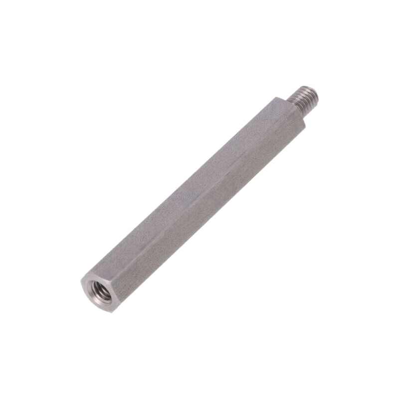 Piuliţă-distanţieră filetată; 70mm; Filet int: M6; Filet ext: M6