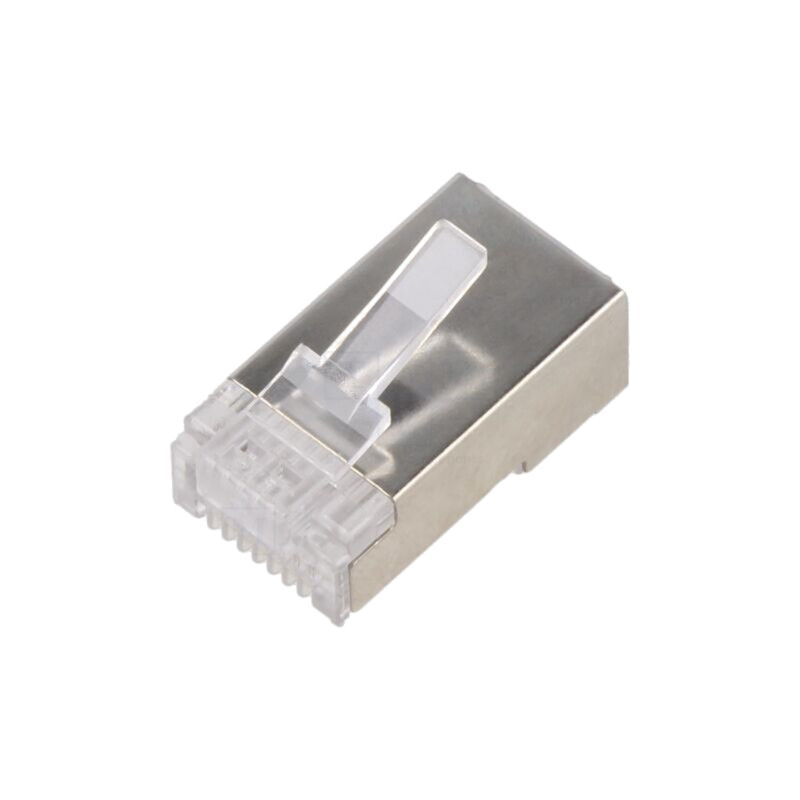 Conector: RJ45; mufă; PIN: 8; Cat: 5e; Dispunere: 8p8c; pe cablu; IDC