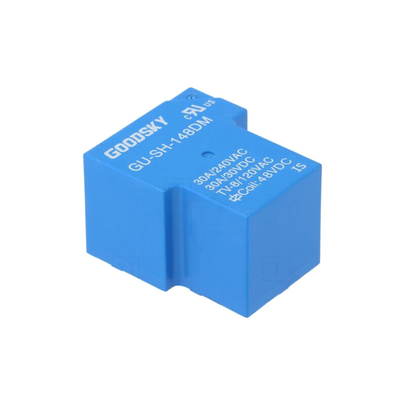 Releu: electromagnetic; SPST-NO; Ubobină: 48VDC; 30A; GU; PCB; 930mW Releu: electromagnetic; SPST-NO; Ubobină: 48VDC; 30A; GU; PCB; 930mW