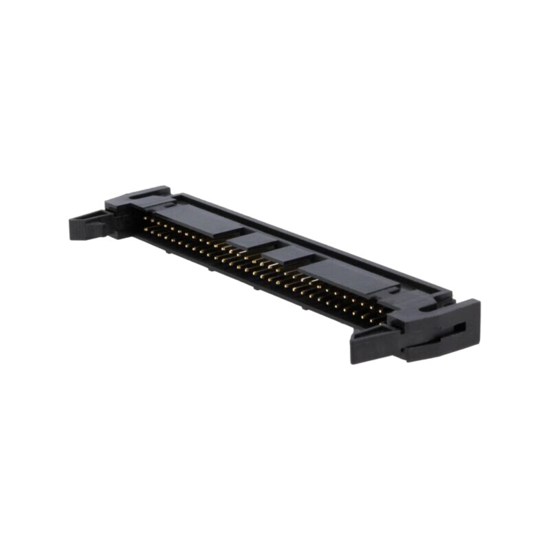 Conector: IDC; soclu; tată; PIN: 64; drept; cu ejector; THT; 2,54mm