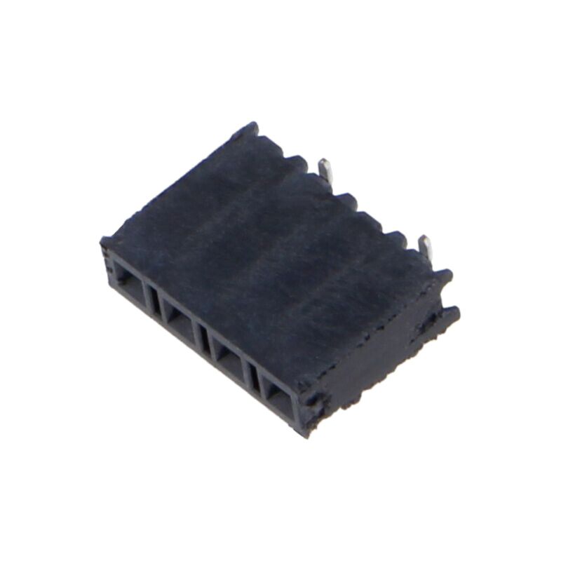 Conector: şiruri pini; mamă; PIN: 4; 2,54mm; aurit; SMT; soclu; rolă