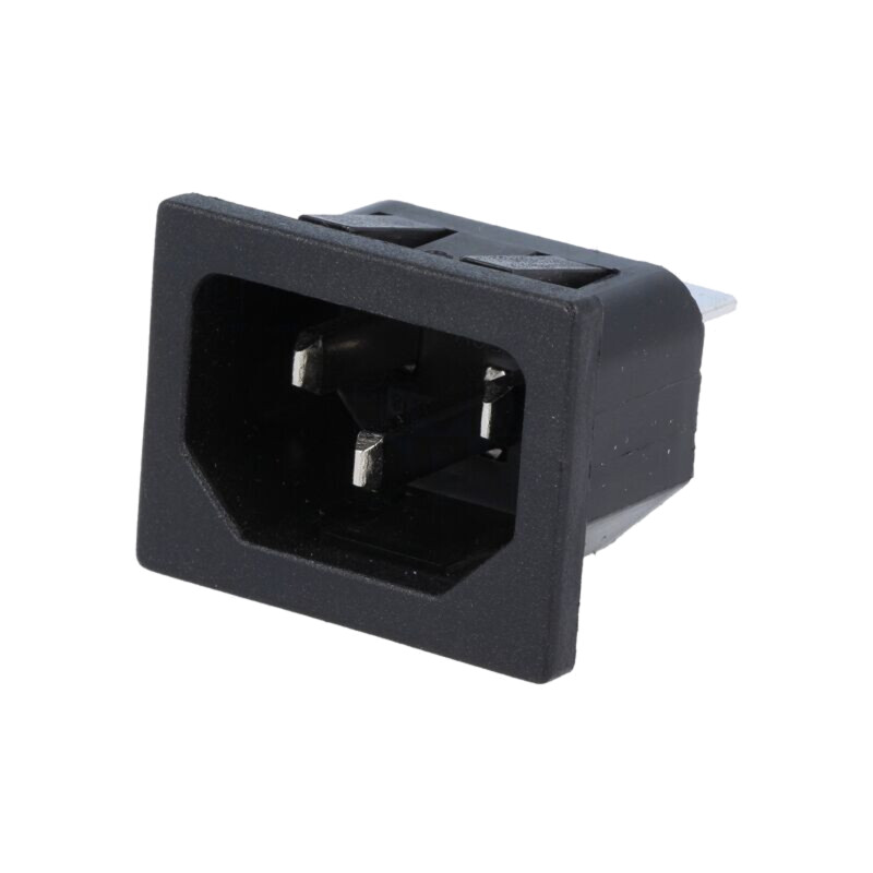 Conector: alimentare AC; soclu; tată; 10A; 250VAC; IEC 60320; MS-1