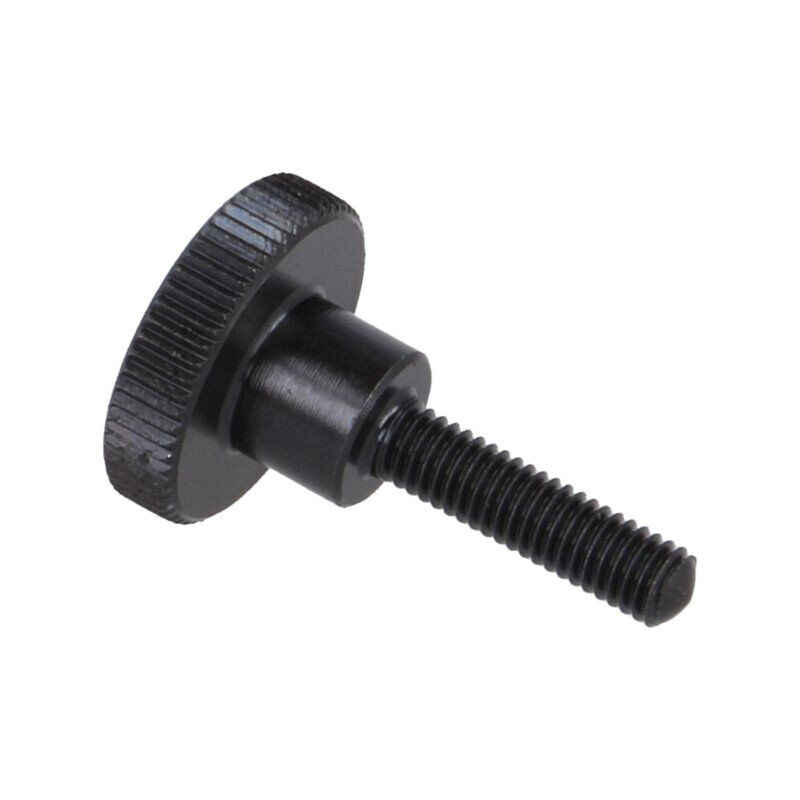 Buton de reglare; Ø: 12mm; Filet ext: M3; 12mm; H: 7,5mm; oţel