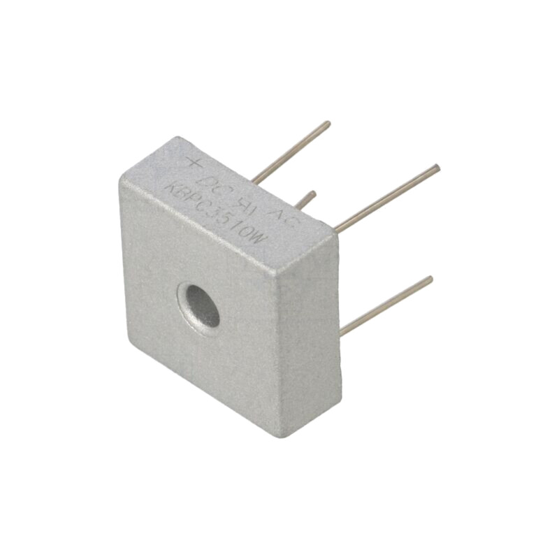 Punte redresoare: monofazat; Urmax: 1kV; If: 35A; Ifsm: 400A; MB-25W
