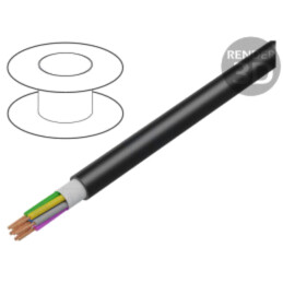 Cablu; UNITRONIC® ROBUST; 4x0,34mm2; neecranat; 350V; Cu; litat