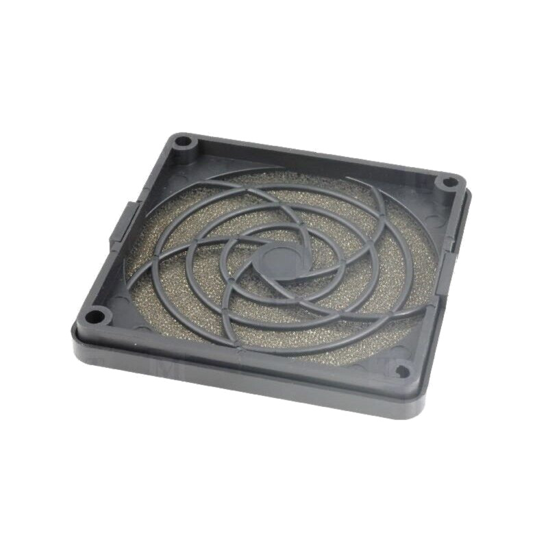 De protecţie; plastic; 80x80mm; clichet,şurub; cu filtru; 45ppi