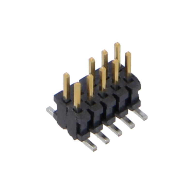 Conector: şiruri pini; tată; PIN: 10; 1,27mm; aurit; SMT; soclu Conector: şiruri pini; tată; PIN: 10; 1,27mm; aurit; SMT; soclu