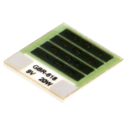 Rezistor: thick film; de încălzire; prin lipire; 4,05Ω; 20W; 300°C