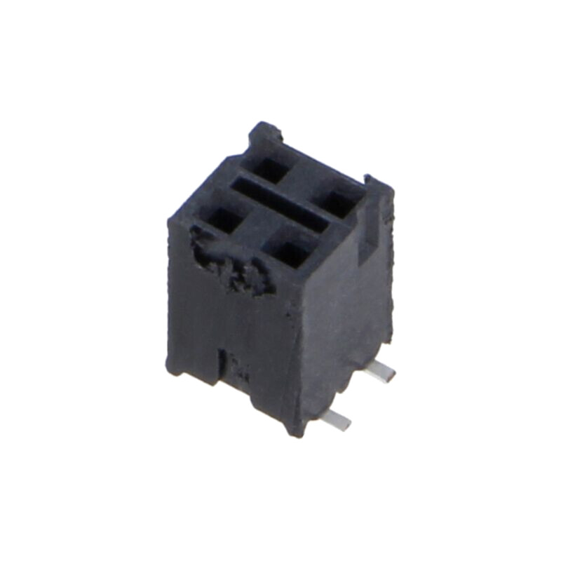 Conector: şiruri pini; mamă; PIN: 4; 2,54mm; aurit; SMT; soclu