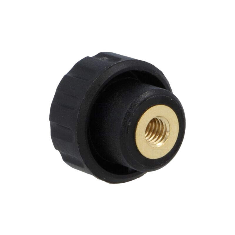 Buton de reglare; Ø: 16mm; Filet int: M4; 10mm; H: 13mm; poliamidă Buton de reglare; Ø: 16mm; Filet int: M4; 10mm; H: 13mm; poliamidă