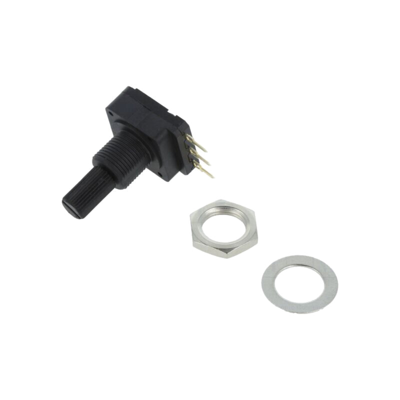 Potenţiometru: axial; 10kΩ; 200mW; THT; 6,25mm; plastic; mono