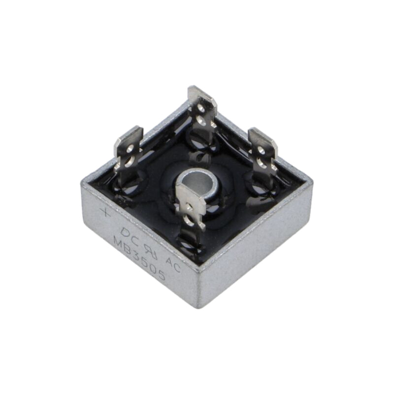Punte redresoare: monofazat; Urmax: 50V; If: 35A; Ifsm: 400A; MB-25