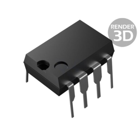 PMIC; convertor DC/DC; Uintr: 4,75÷40VDC; Uieş: 5VDC; 500mA; DIP8