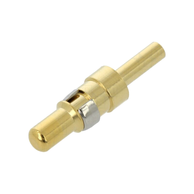 Pin; tată; aliaj cupru; aurit; 20AWG÷16AWG; crimpat; pe cablu; 10A