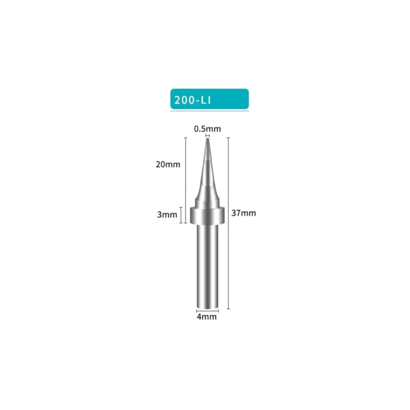 Vârf; conic; 0,5mm; pentru staţie de lipit