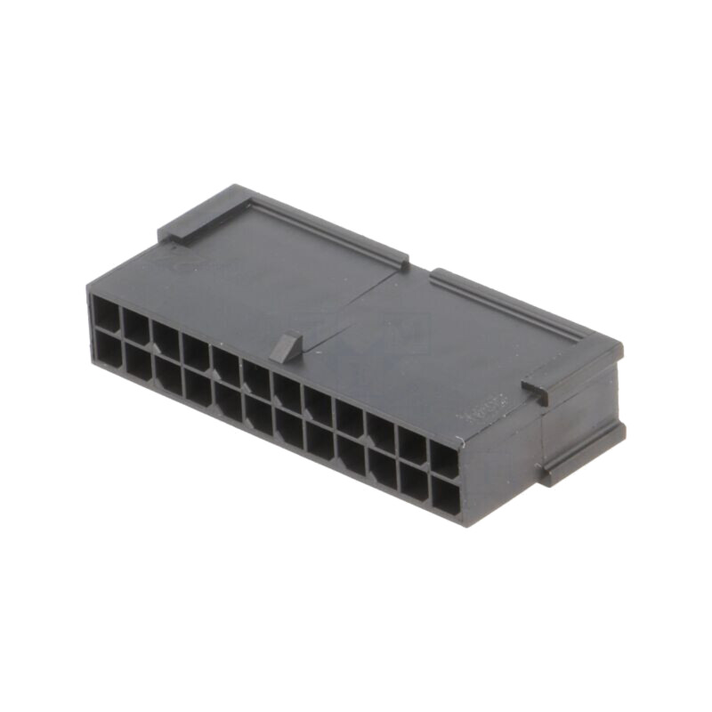 Conector: cablu-cablu; mufă; tată; Micro-Fit 3.0; 3mm; PIN: 24; 5A