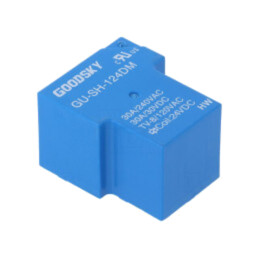 Releu: electromagnetic; SPST-NO; Ubobină: 24VDC; 30A; GU; PCB; 930mW