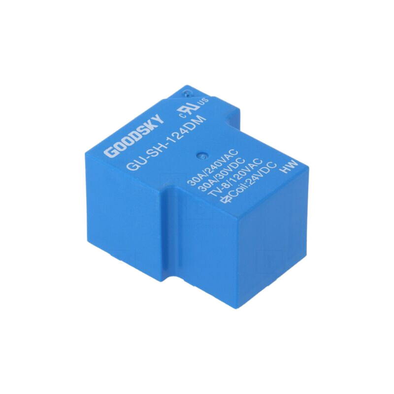 Releu: electromagnetic; SPST-NO; Ubobină: 24VDC; 30A; GU; PCB; 930mW