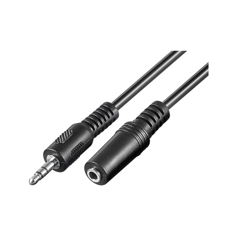 Cablu; Jack 3,5mm 3pin mufă,Jack 3,5mm soclu; 3m