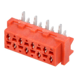 Micro-MaTch; soclu; mamă; PIN: 8; SMT; pentru PCB; Dispunere: 2x4