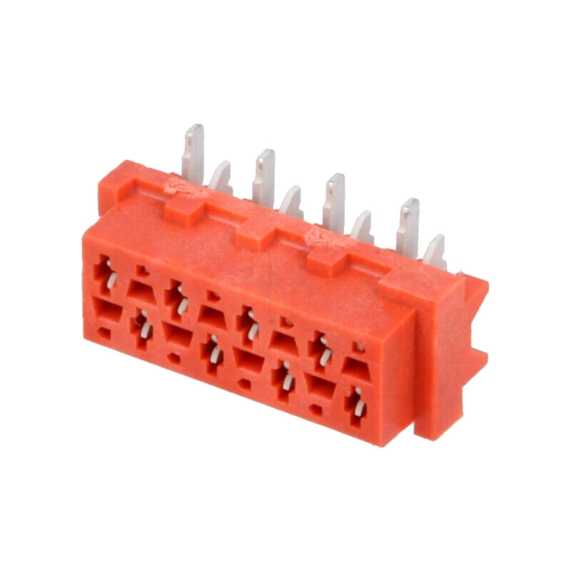 Micro-MaTch; soclu; mamă; PIN: 8; SMT; pentru PCB; Dispunere: 2x4 Micro-MaTch; soclu; mamă; PIN: 8; SMT; pentru PCB; Dispunere: 2x4