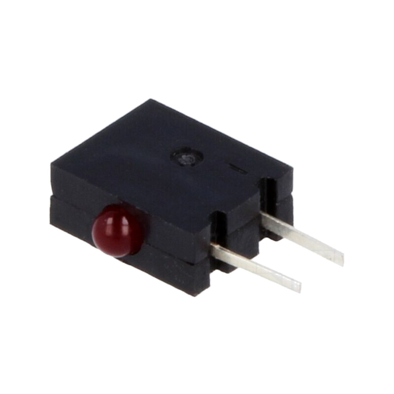 LED; orizontală,în carcasă; 1,8mm; Nr.diode: 1; roşie; 20mA; 40° LED; orizontală,în carcasă; 1,8mm; Nr.diode: 1; roşie; 20mA; 40°