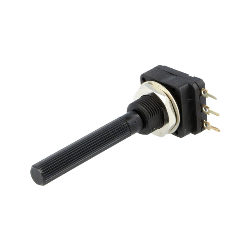 Potenţiometru: axial; singură tură; 100Ω; 200mW; THT; 6mm; plastic Potenţiometru: axial; singură tură; 100Ω; 200mW; THT; 6mm; plastic