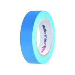 Bandă: electroizolantă; W: 15mm; L: 10m; Thk: 0,15mm; albastră; 200%
