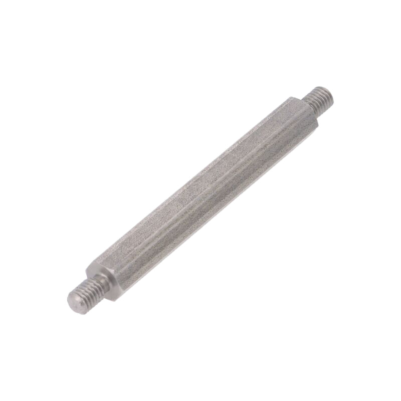 Piuliţă-distanţieră filetată; 60mm; Filet ext: M5; hexagonală