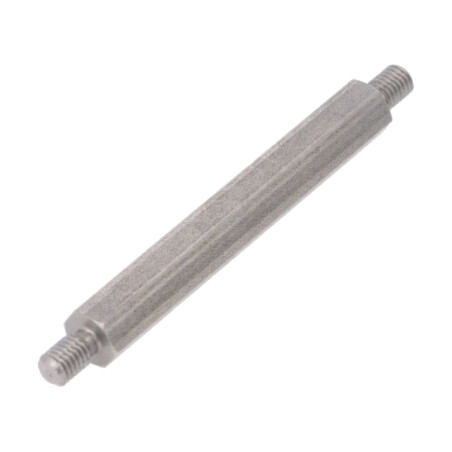 Piuliţă-distanţieră filetată; 60mm; Filet ext: M5; hexagonală